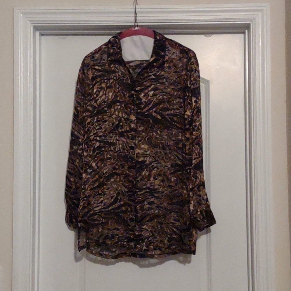 Sheer blouse
